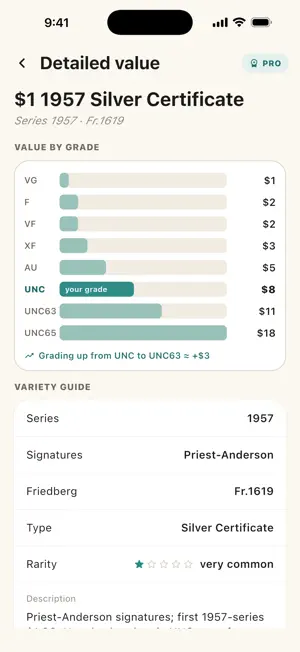 Note ID: Coin & Bill Scanner screenshot 3