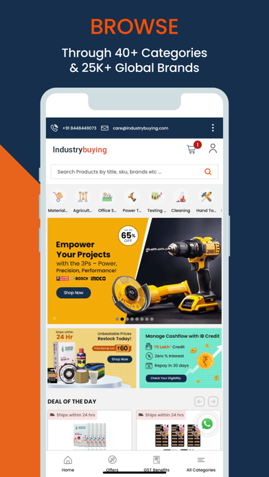Industrybuying Online Shopping Screenshot