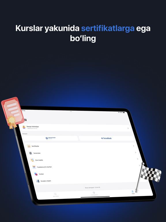 Ustoz AI iPad screenshot 6 - Education app