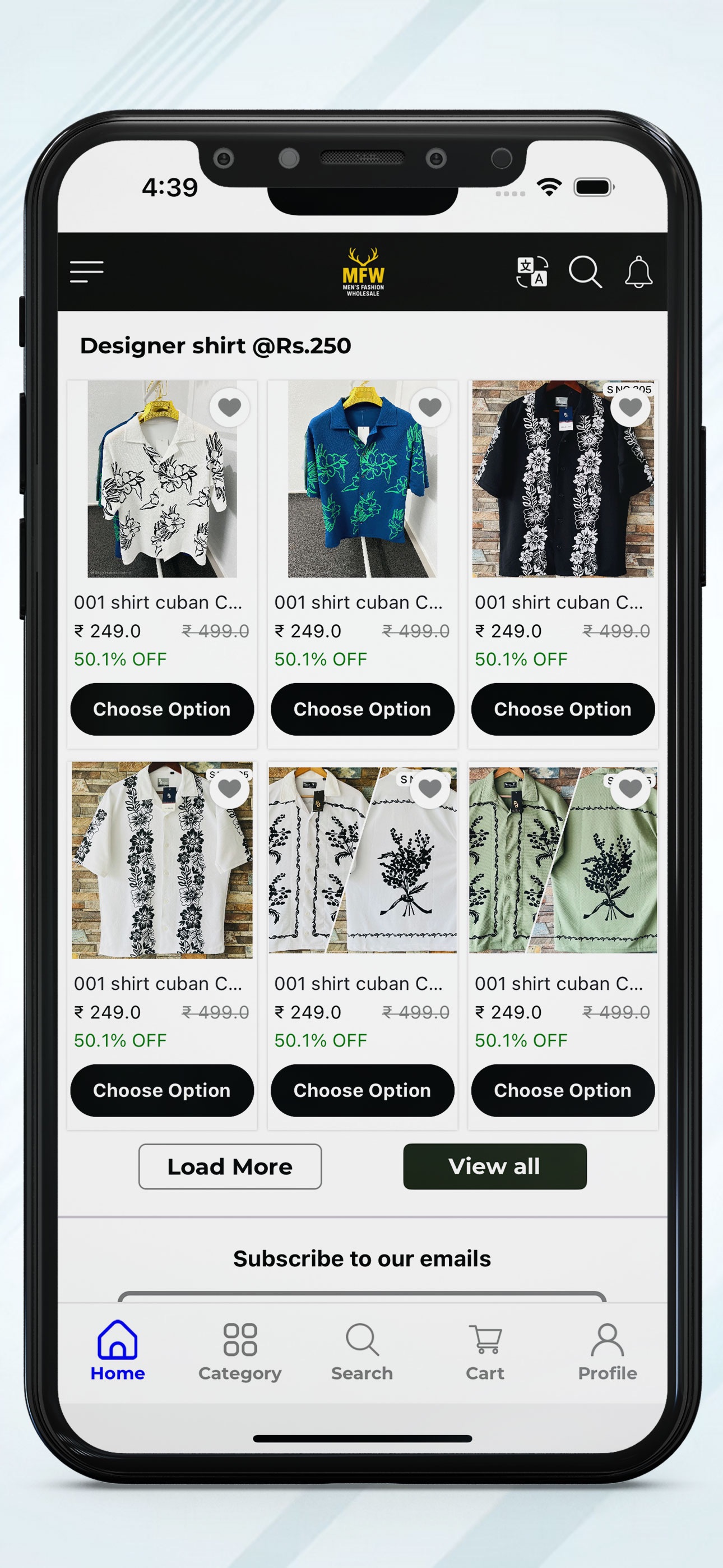 Screenshot 1 of Mens Fashion Wholesale