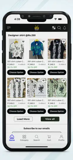 Capture d'écran de Mens Fashion Wholesale sur iPhone 1