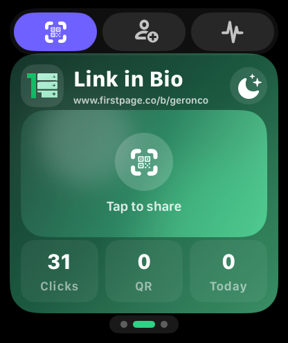 FirstPage - Bio Links & Sites screenshot 16