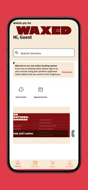 WAXED salons screenshot 1