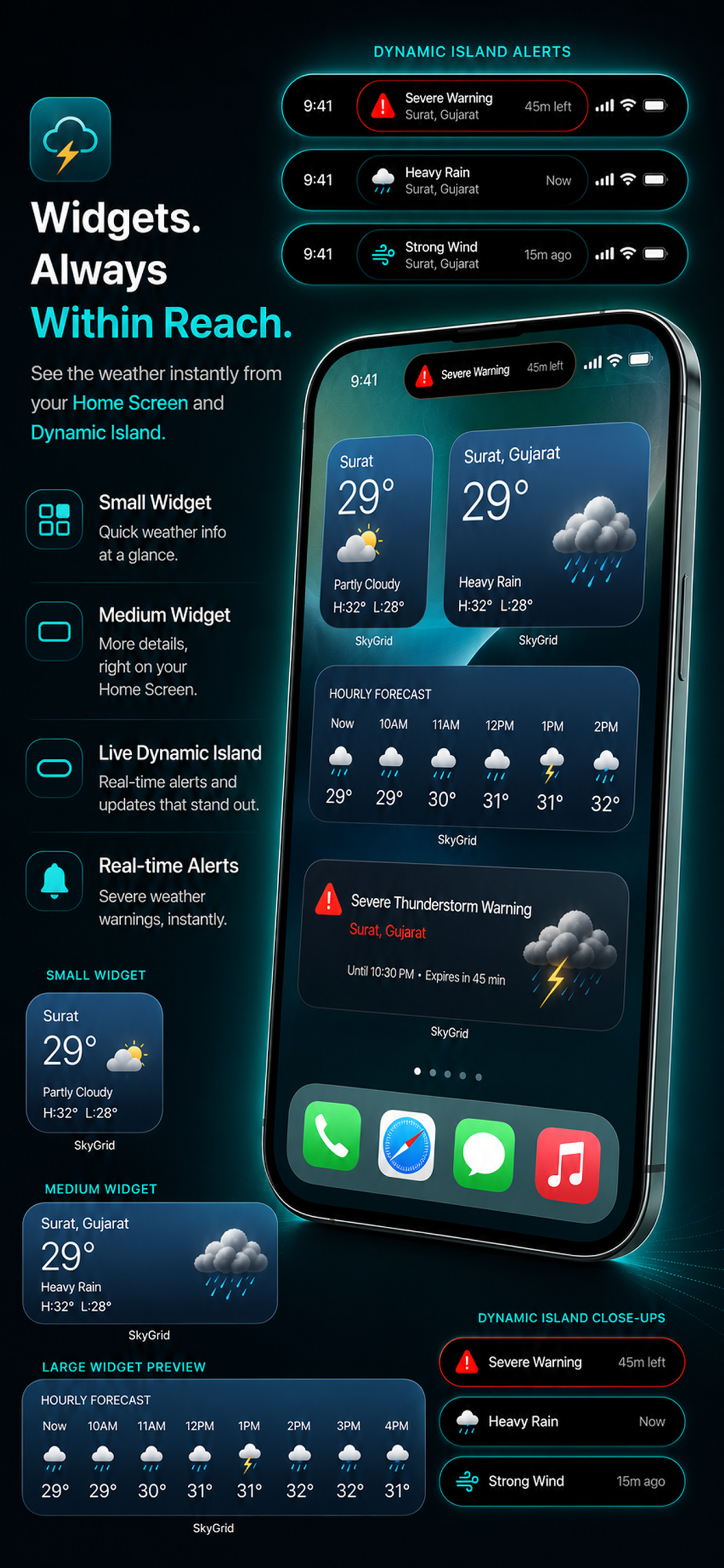SkyGrid: Live Weather & Radar screenshot 3