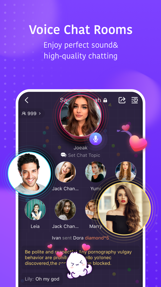 #1. Hello Yo – Group Chat Rooms (iOS) Podle: HELLO YO PTE. LTD.
