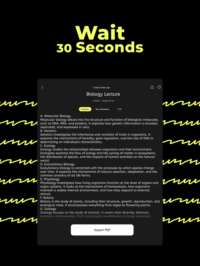 LectureNotes AI Voice to Text