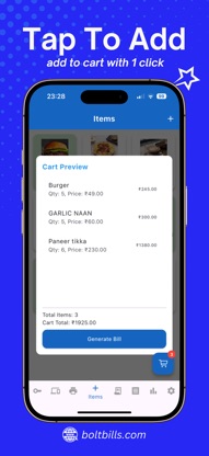 Restaurant POS Billing App screenshot 3