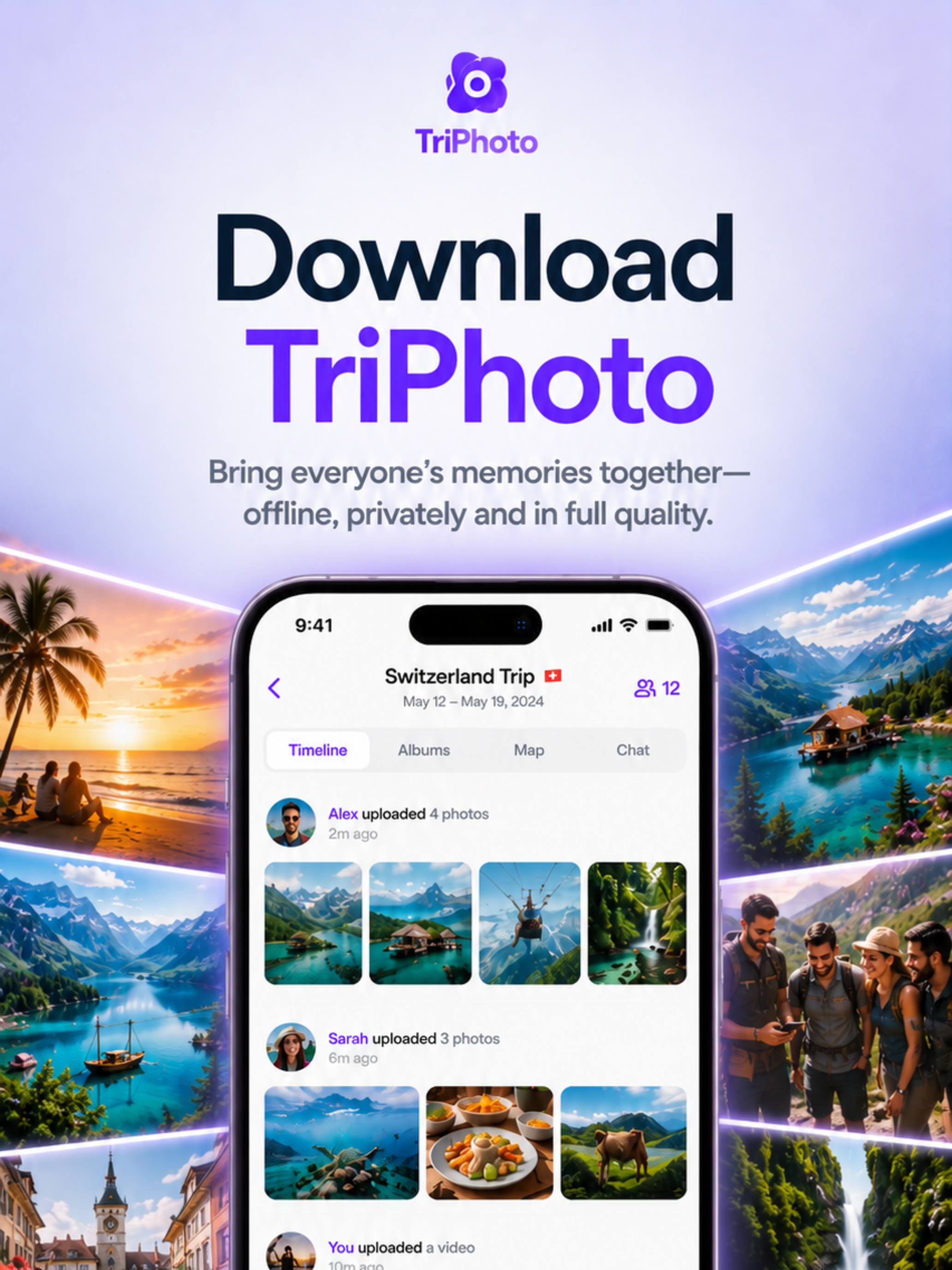 TriPhoto: Offline Group Albums screenshot 17