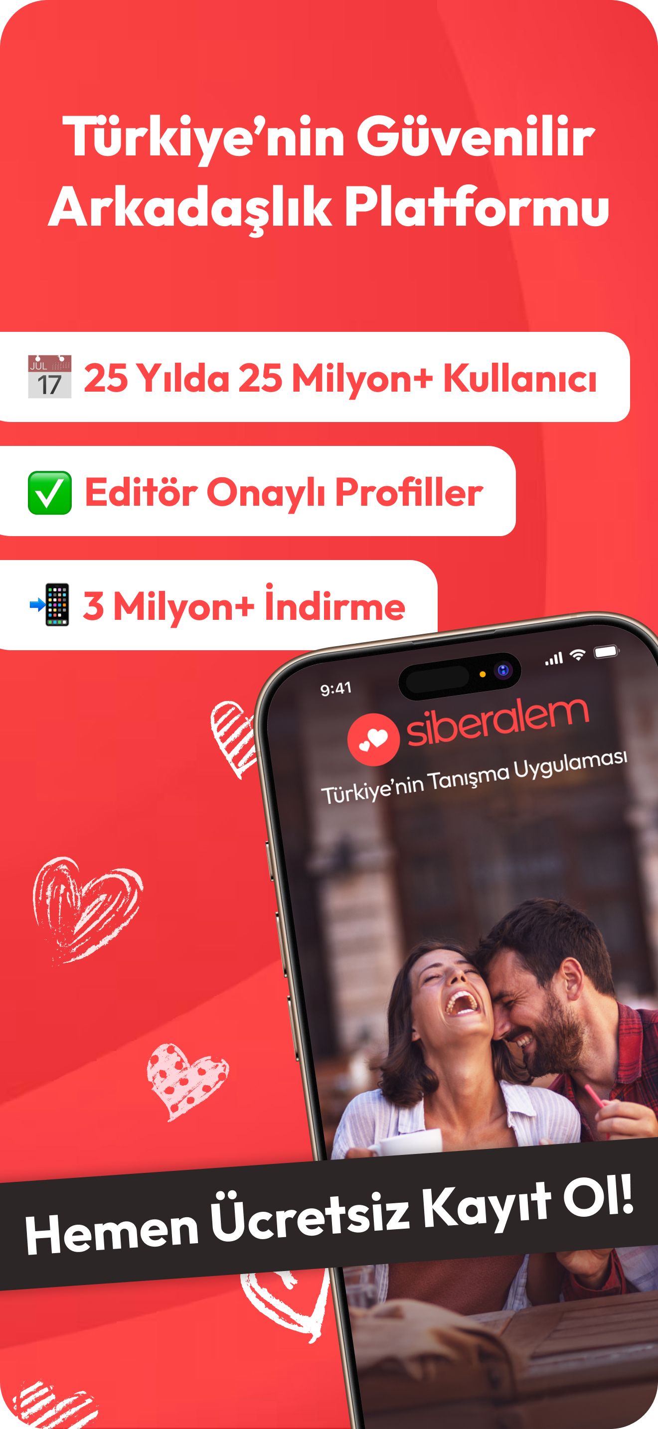 Siberalem: Arkadaşlık & Sohbet