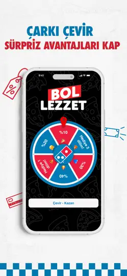 Domino's Pizza Türkiye iPhone Ekran Görüntüsü 6