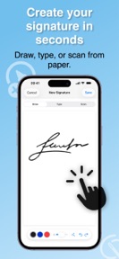 Electronic Signature Scanner screenshot