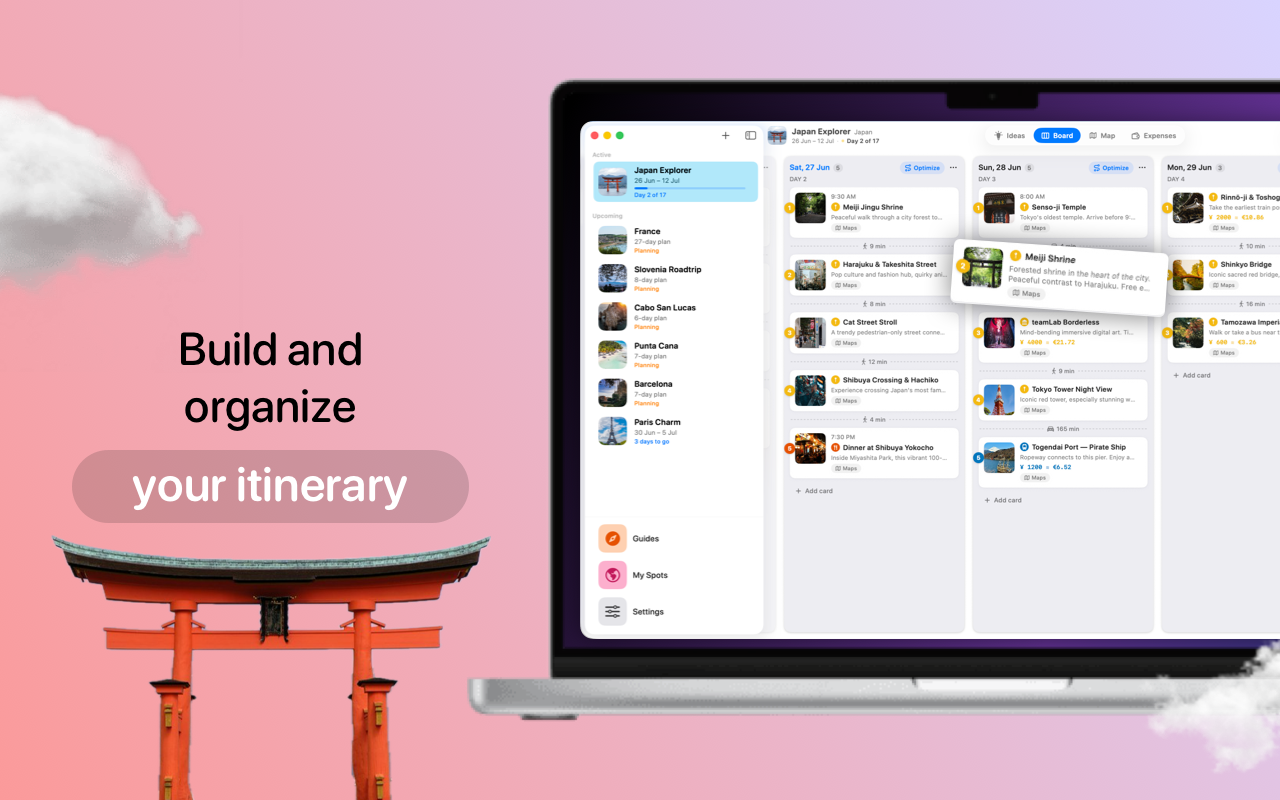 Trovelo: Private Trip Planner