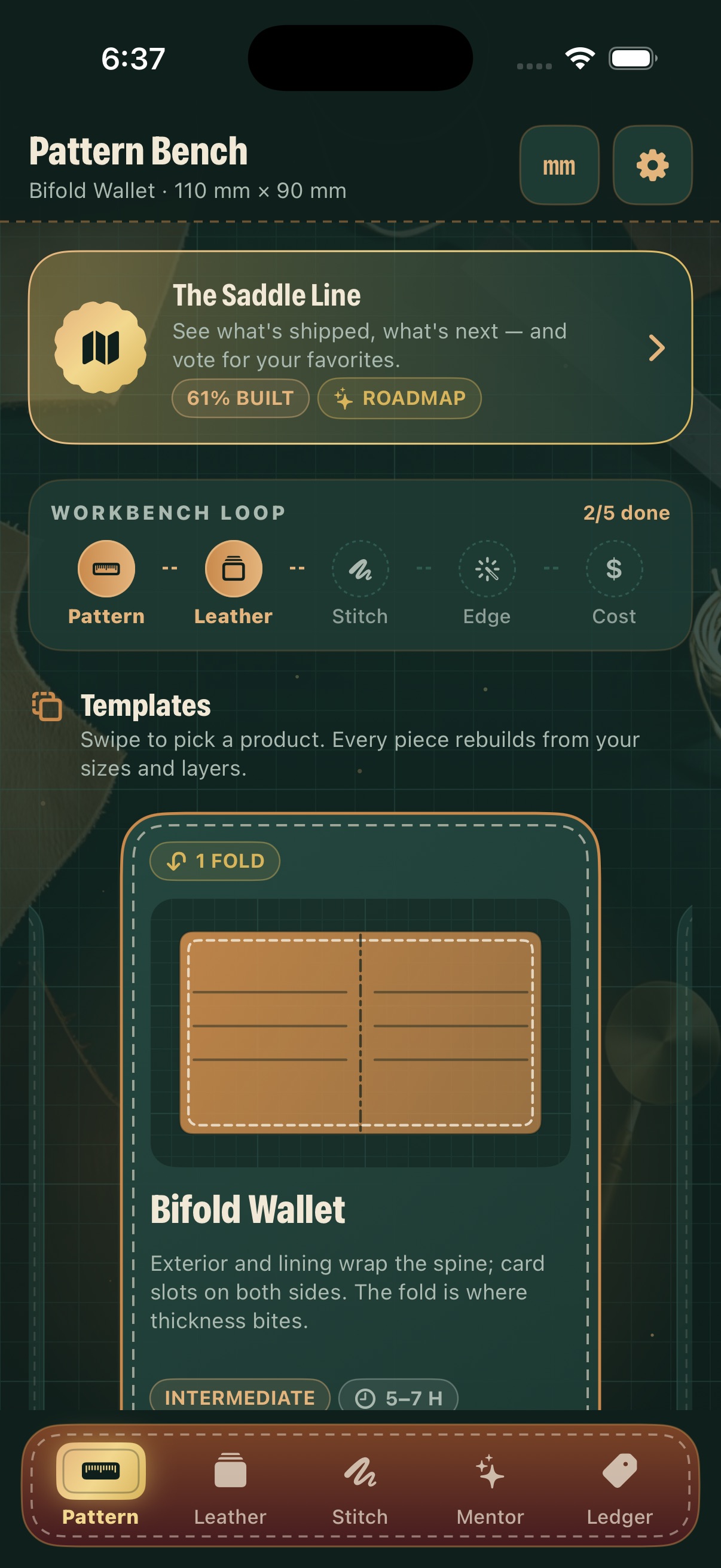 Screenshot 1 of LeatherPulse: Craft Studio