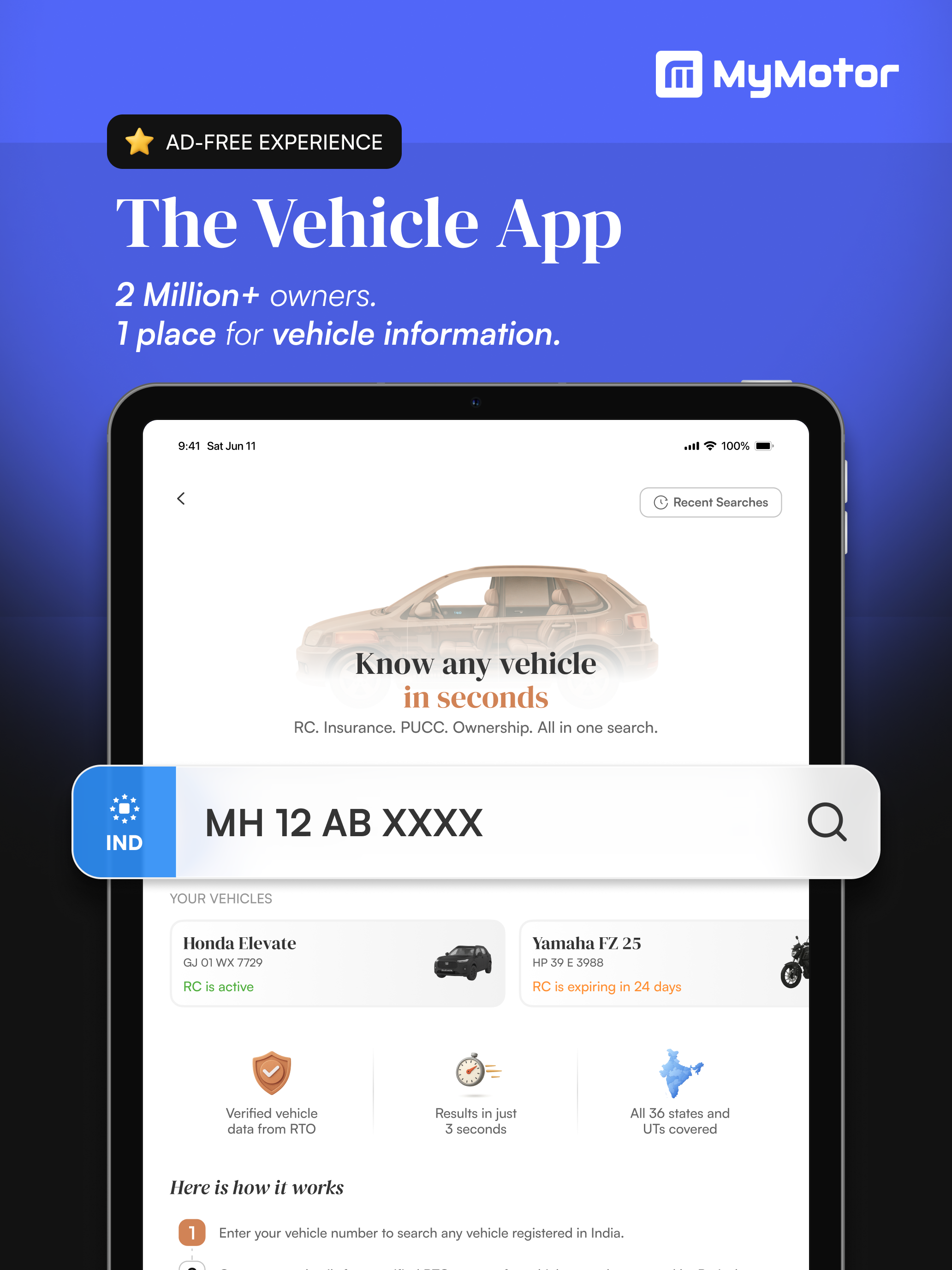 MyMotor: e Challan, RTO & EV screenshot 8