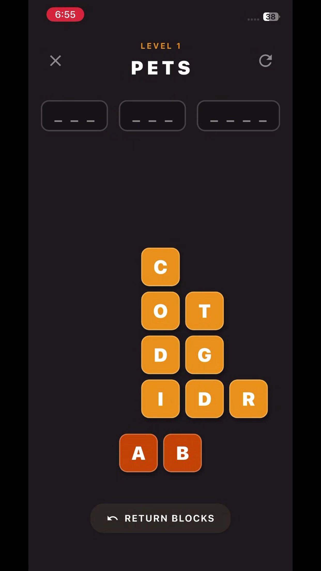 Screenshot 3 of Word Stack Play
