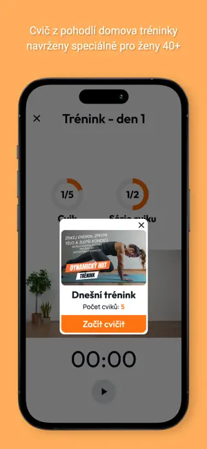 Restart40+: hubnutí a cvičení screenshot 3