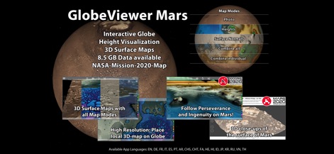 GlobeViewer Mars - ナビゲーションアプリ | MWM