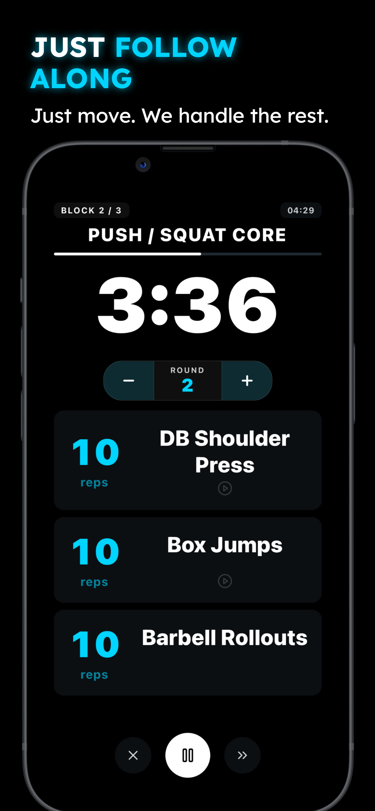 BRIK: Home Workout Generator screenshot 4