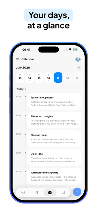 Echo: AI Note Taker & Notebook Screenshot 6 of 10