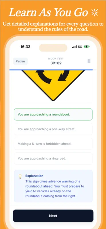 Driver Theory Test Ireland RSA screenshot 3 of 8