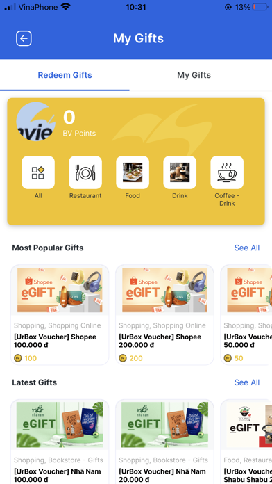 MyBV Screenshot