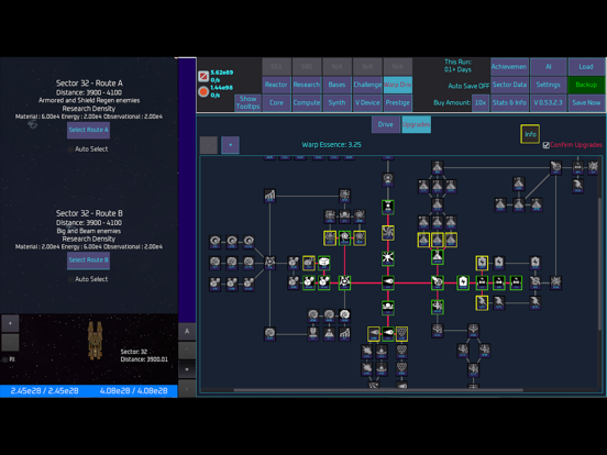 Unnamed Space Idle iPad screenshot