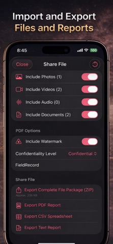 FieldRecord Screenshot 6 of 7