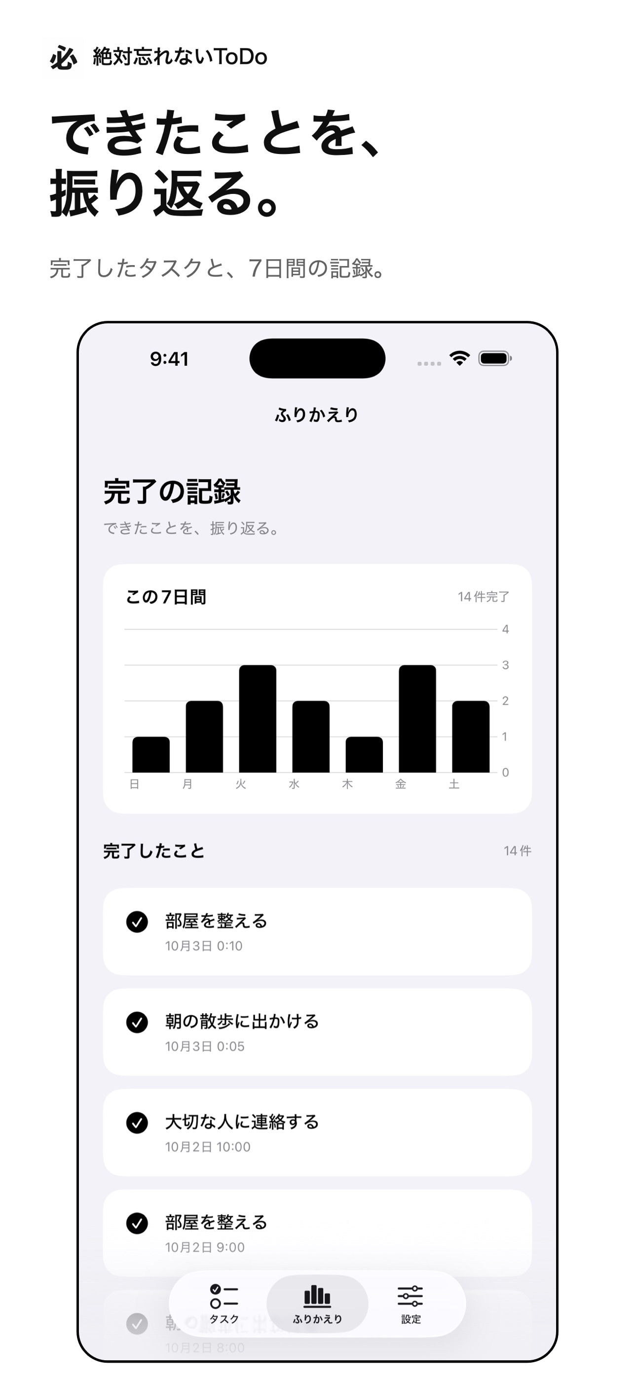 Screenshot 4 of 絶対忘れないToDo