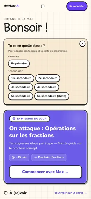 MathMax - Tuteur Maths IA iPhone screenshot 2