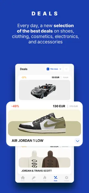 Dropsy: deals,sneakers,fashion iPhone screenshot 5