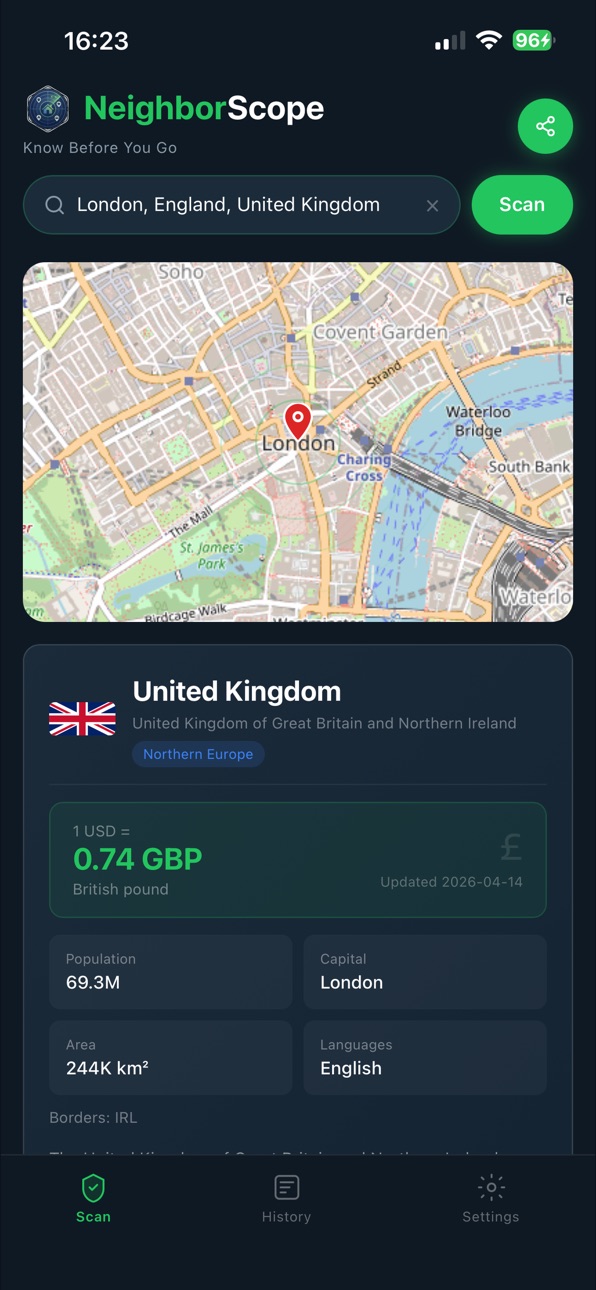 iPhone screenshot