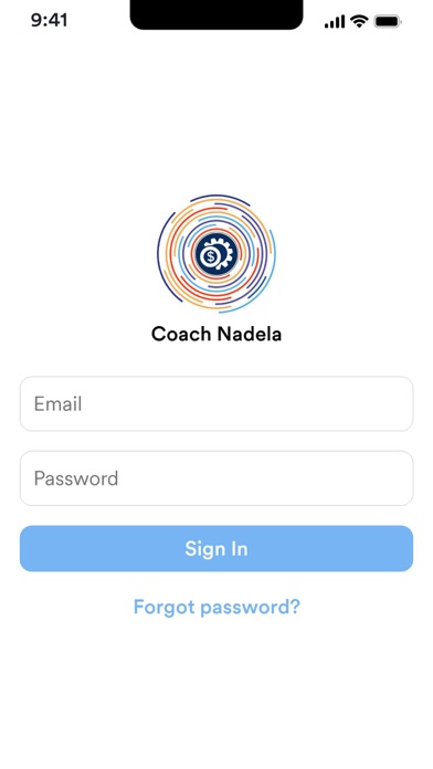 Screenshot #1 pour Coach Nadela