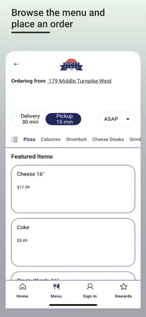 People's Choice Pizza screenshot 2