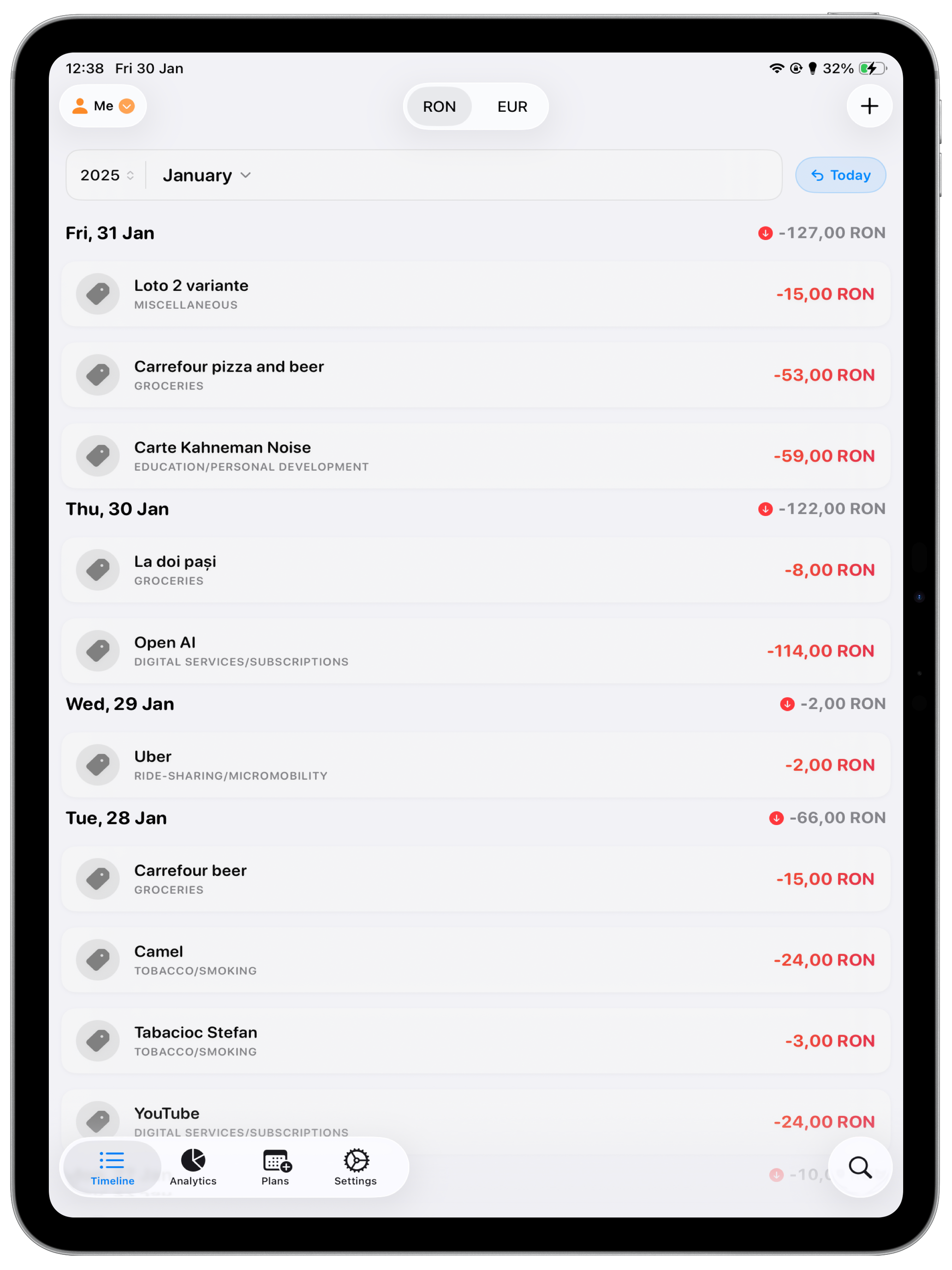 PayShare: Payments Tracker