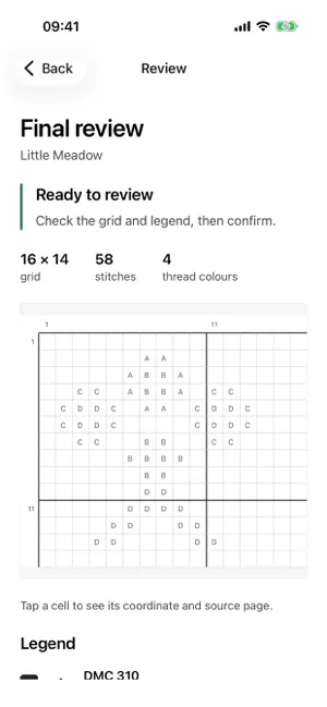 Stitch Reader: Cross Stitch screenshot 1
