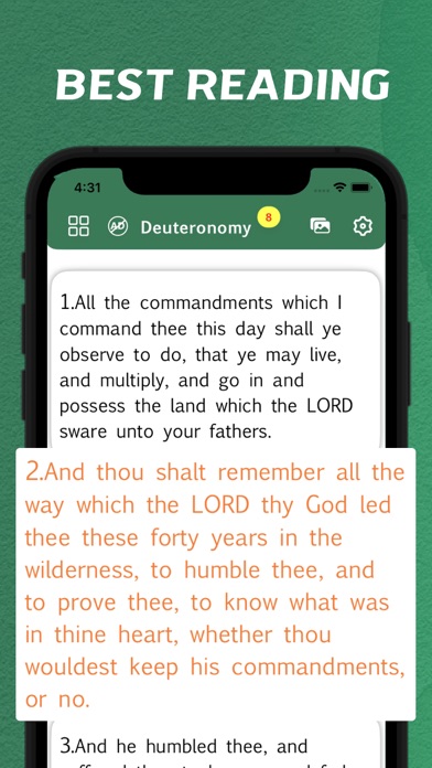 Scofield Bible - Offline Screenshot