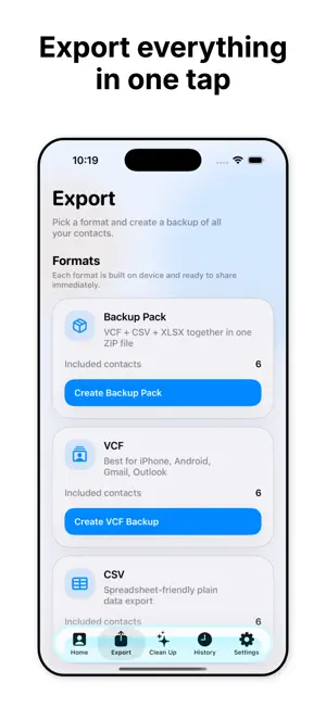 ContactFree: Clean Contacts screenshot 4