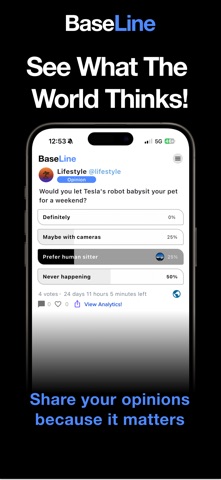 BaseLine Polls screenshot