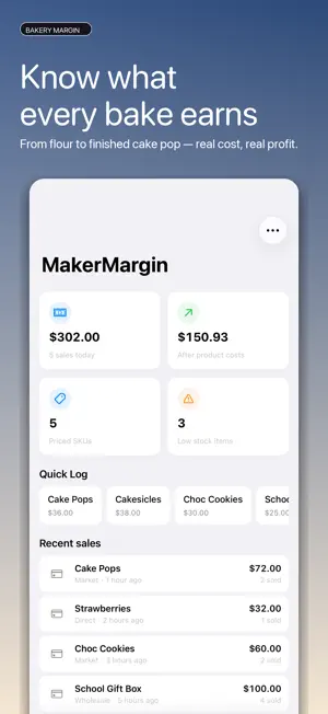 MakerMargin screenshot 1