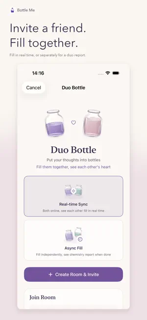 Bottle Me: Mood Tracker screenshot 2