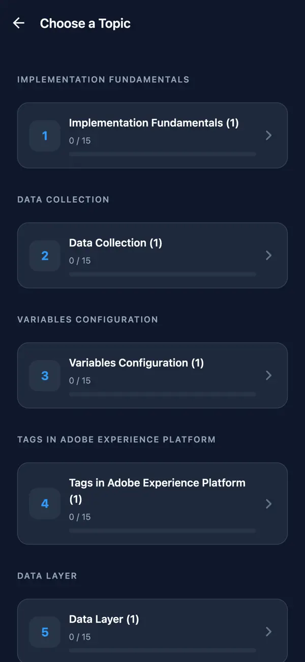 Screenshot #2 pour Adobe Analytics Dev Prep