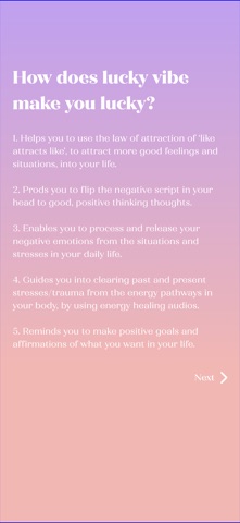 Lucky Vibe App Screenshot 1 of 8
