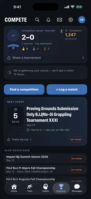 Just Roll: BJJ Training & Log screenshot 4