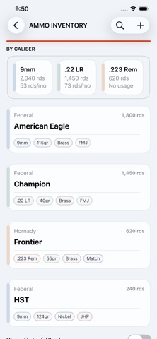 Range Tracks screenshot