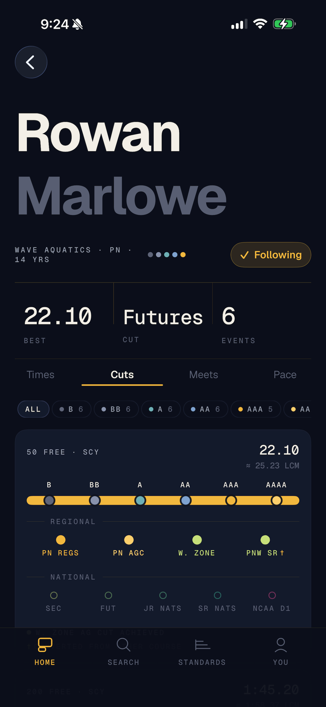 MySwimApp