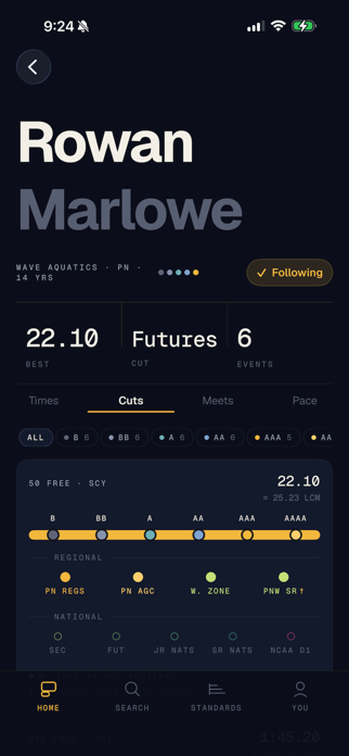 MySwimApp Screenshot 5 of 10