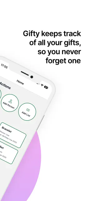 Gifty: Gift Tracker screenshot 2