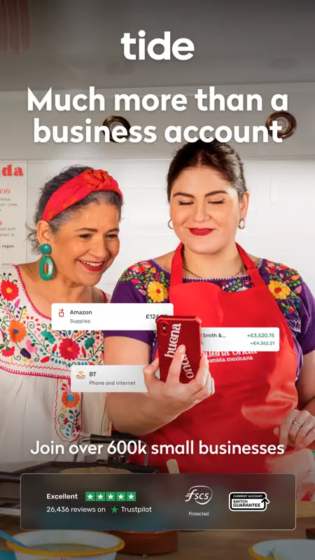 Tide - Mobile Business Banking screenshot 1 of 9