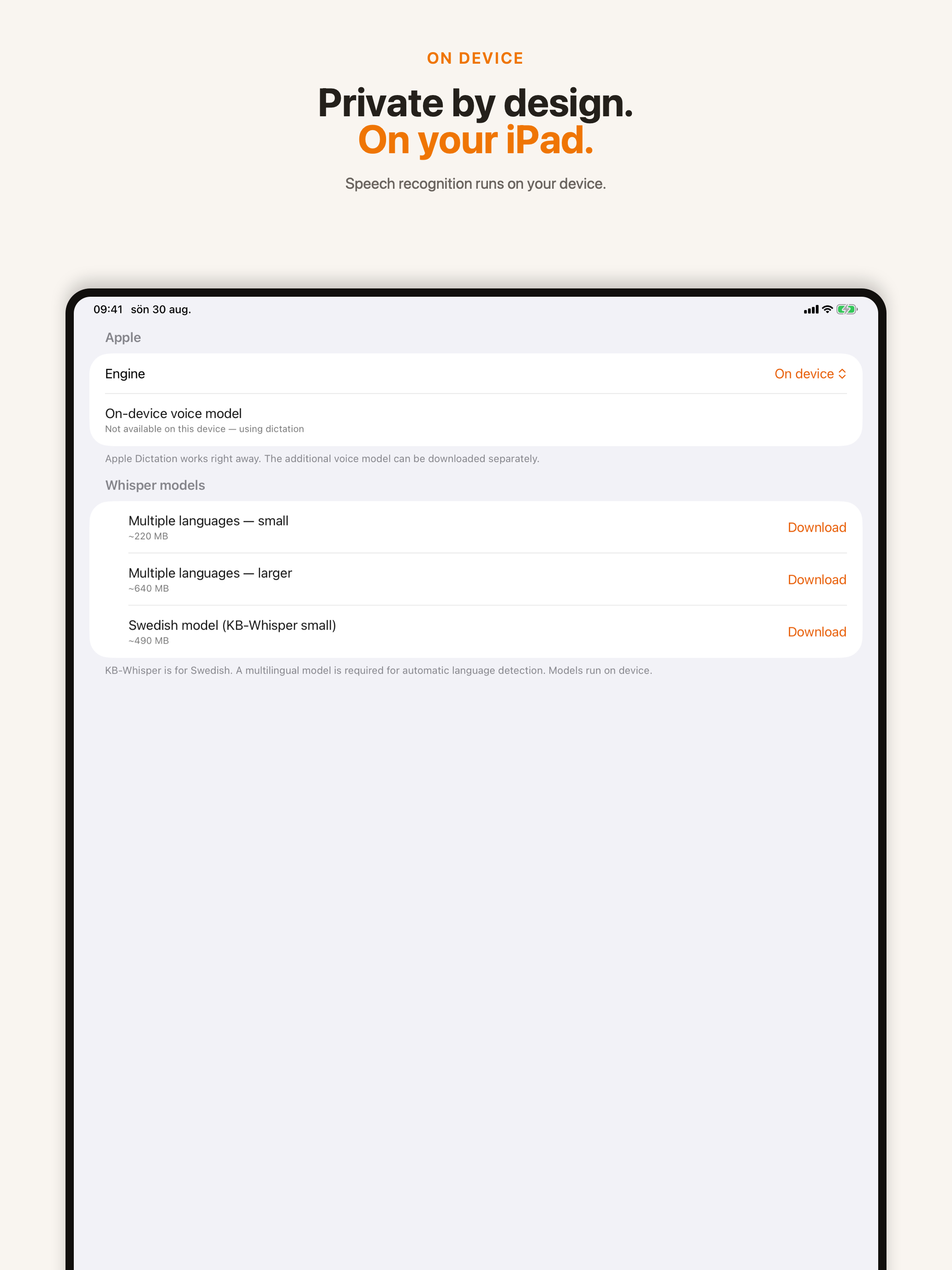 Viska: Dictation screenshot 8