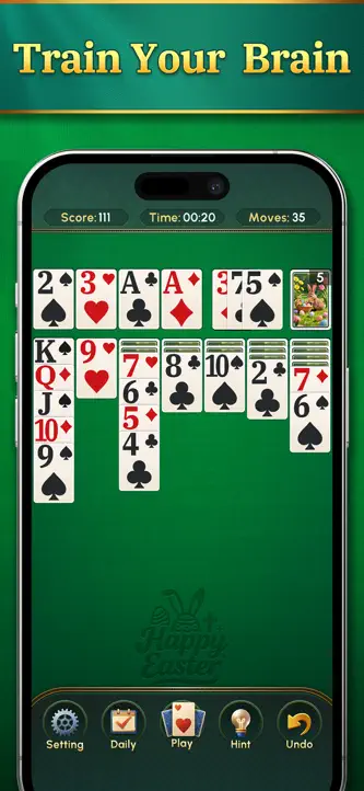 Solitaire-Classic Deluxe Cards screenshot 2